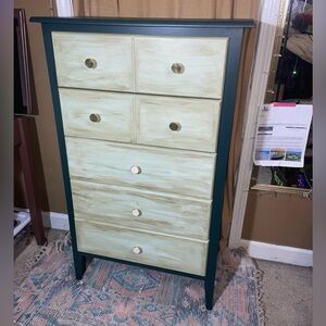Beautiful tall one piece dresser